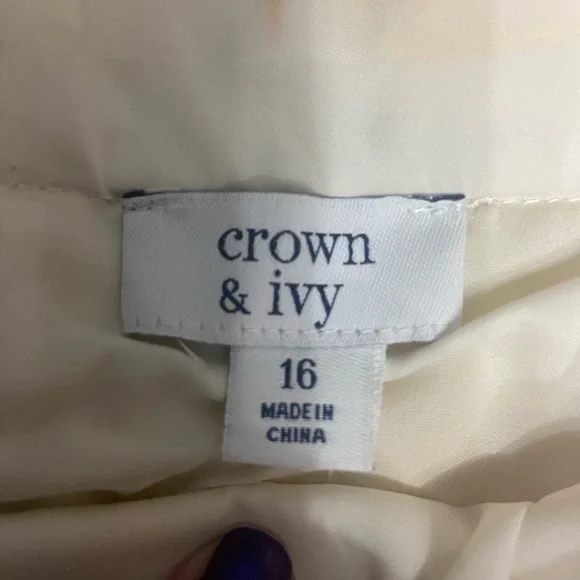 Crown & Ivy Yellow Checkered Maxi Dress - Picture 11 of 17